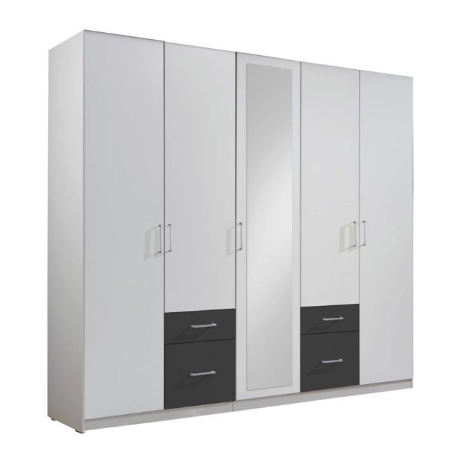 Stylish Shakuntala 5 Door Wardrobe