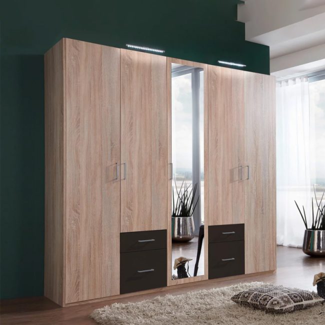 Stylish Shakuntala 5 Door Wardrobe