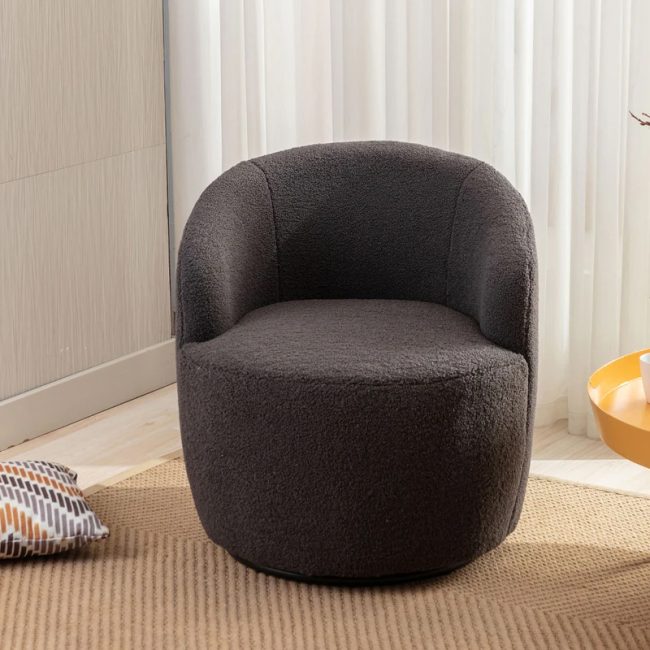 Swivel Minimalist Accent Armchair