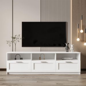 Acquire now TV stand with 3 Drawers