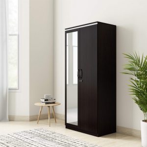 Vega 2 Door Wardrobe with Full Mirror