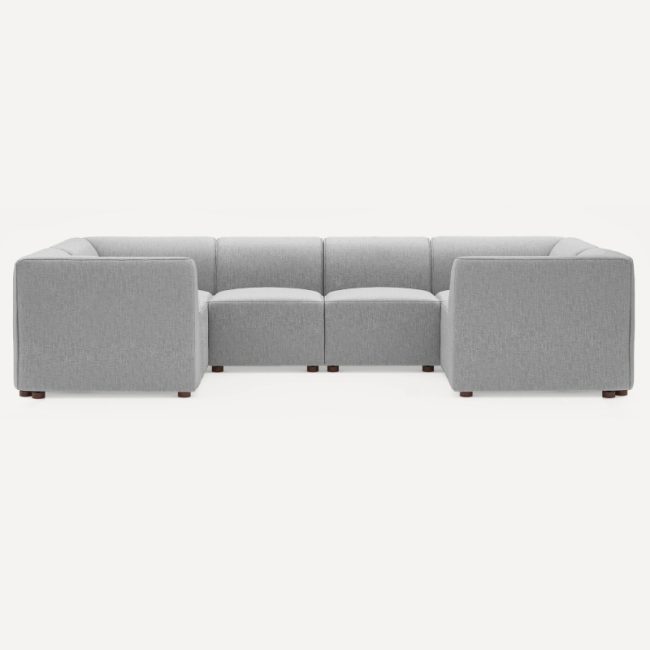 6 Piece U Sectional Sofa