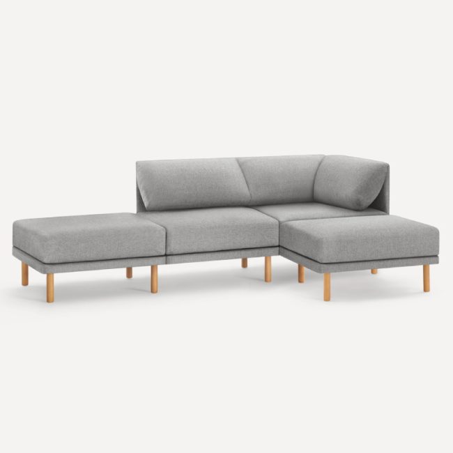 Sectional Sofa Double Lounger