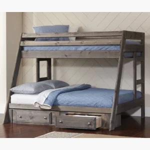 Wrangle Hill Twin over Full Bunk Bed