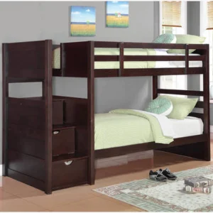 Get yours now Transitional Cappuccino Bunk Bed