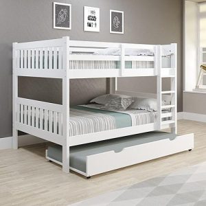 Shop today Bunk Bed twin Trundle Bed In White Finish