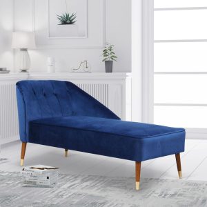 Bert Velvet Chaise Lounge Get it now