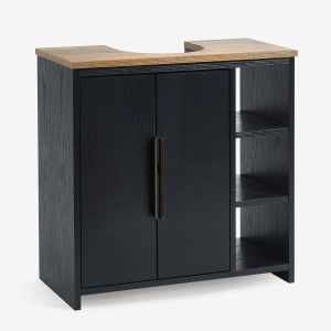 Black Brax Under Sink Storage Cabinet