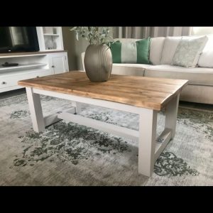 Rustic Painted coffee table