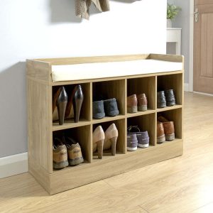 8 Pairs Kempton Shoes Cabinet Bench