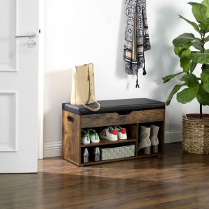 Austin 8 Pair Shoes Storage Bench