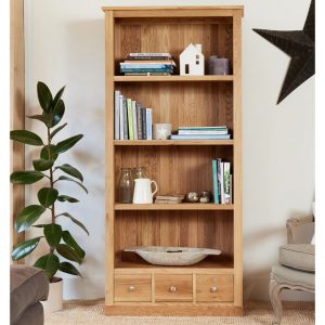 Purchase now FSM-Mobel bookcase with 3 Drawers