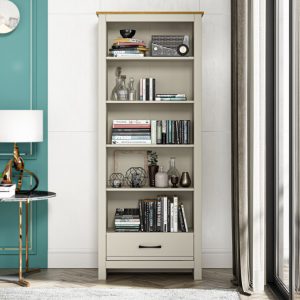 Limestone Tall Bookcase