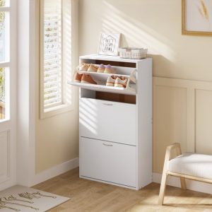 Order now Nordic White Shoes Cabinet