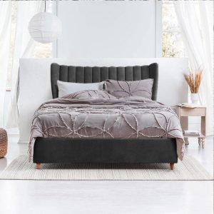 Buy Now Antoniou Velvet Upholstered Beds