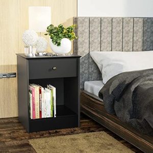 Shop today Contemporary Damro Black Nightstand