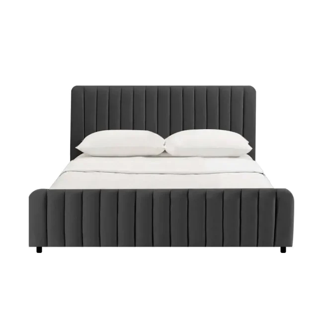 Start Shopping Velvet Upholstered Bed | Luxury Bed - Image 3