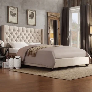 Verdant Comfortable Velvet Bed