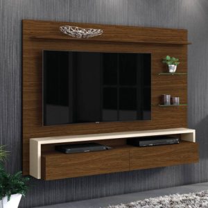 FSM Wall Mounted Wooden TV Unit Acquire now