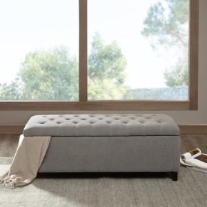 Madison Park Storage Ottoman