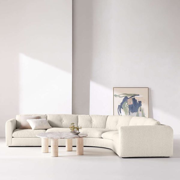Bucktown Modular 3-Piece Wedge Sectional Sofa