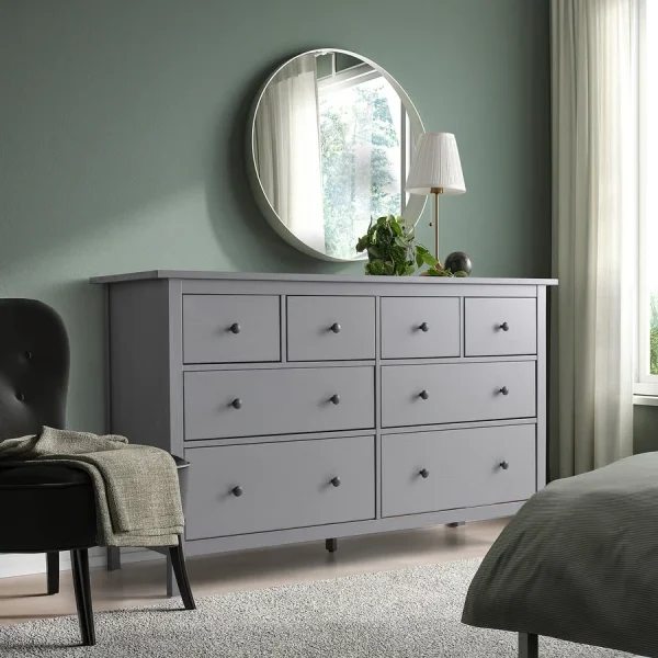 Rustic Wide Chest of Drawers for Living Room