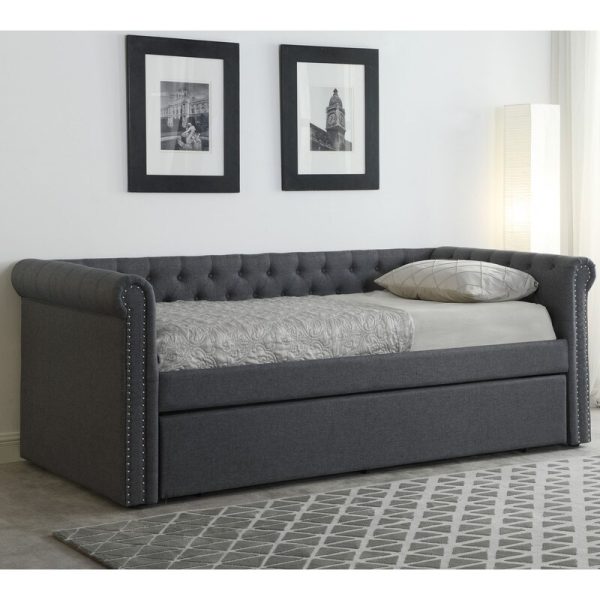 Best Linen Upholstered Twin Daybed