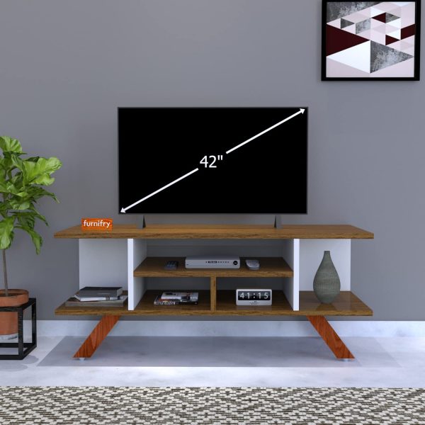 Home TV Table in Walnut Finish