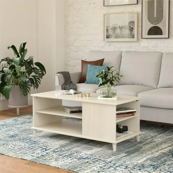 Elegance Coffee Table with Magazine Rack
