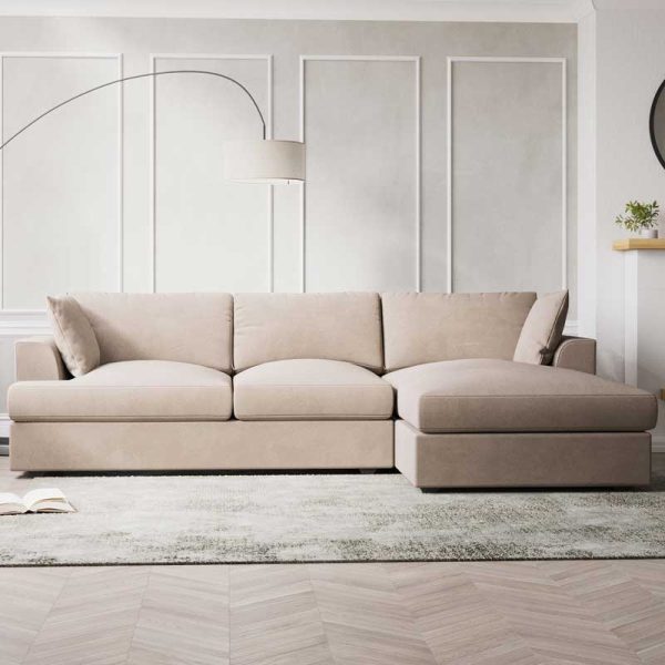L Shaped Sofa 3 Seater – Right Hand Facing