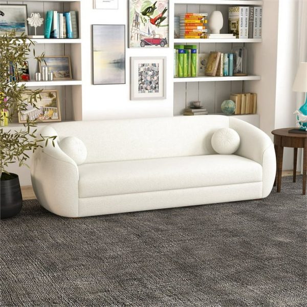 Modern Large Velvet 3 Seater Couch