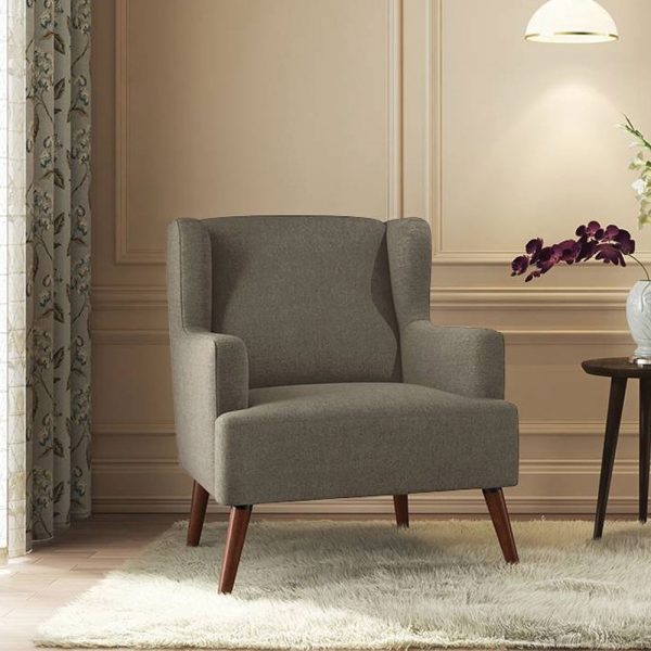 FSM Arm Chair with Lotus Design