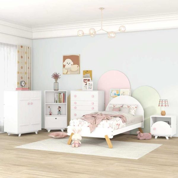 FSM Furniture Twin Platform Bedroom Set