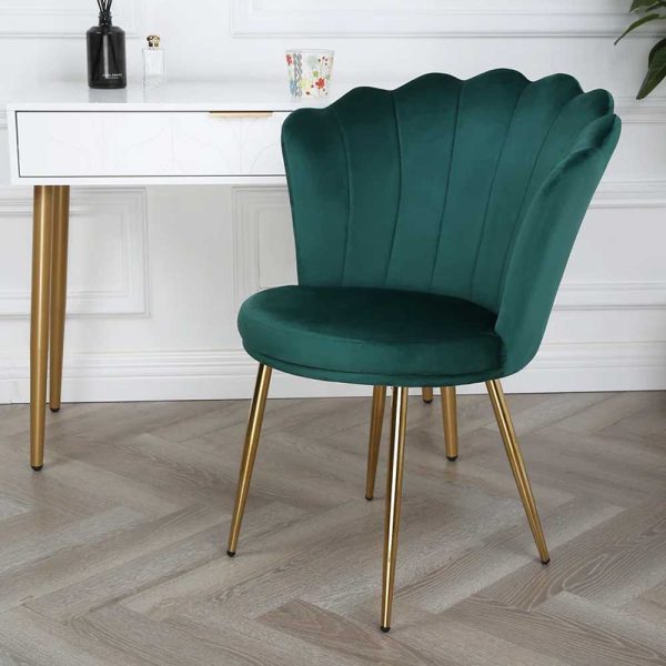 FSM Furniture Velvet Accent Chair