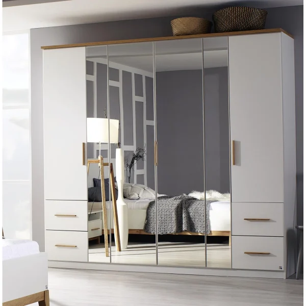 Scandinavian 6 Door Wardrobe (1)