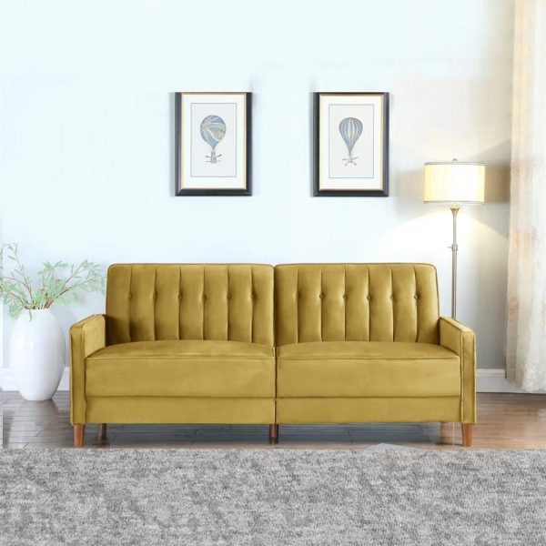 Square Arm 3 seater Sofa from FSM Furniture