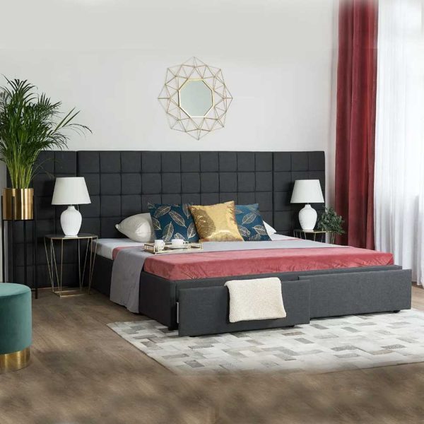 Tranquil Retreat Cozy and Elegant Headboard Bed