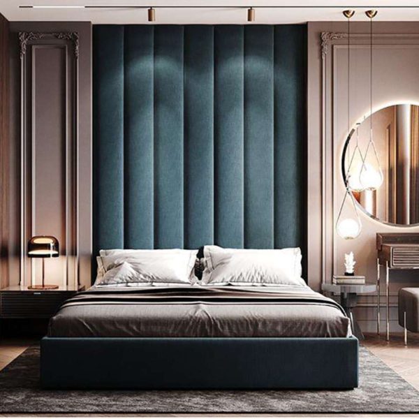 Wall Panel Bed With Vertical Design