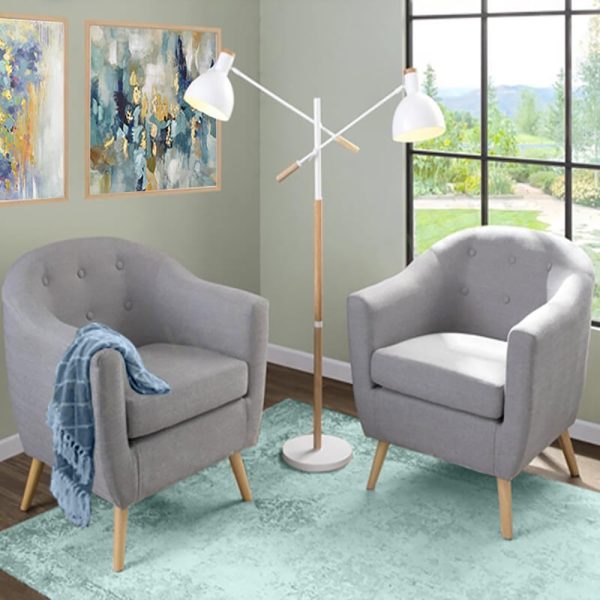 Elegant Vilton Tufted Arm Chair