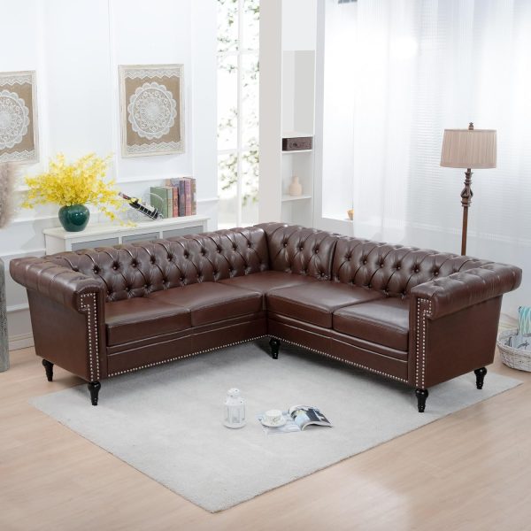 Classic Chesterfield design Modular Sofa
