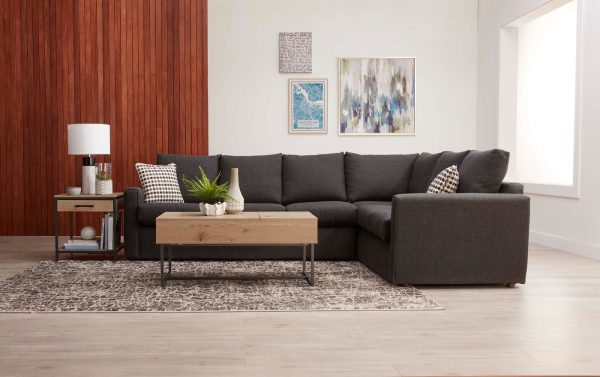 2-Piece Sectional with Right-Facing Sofa