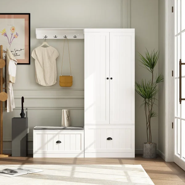Amberjo Hall Tree With Storage