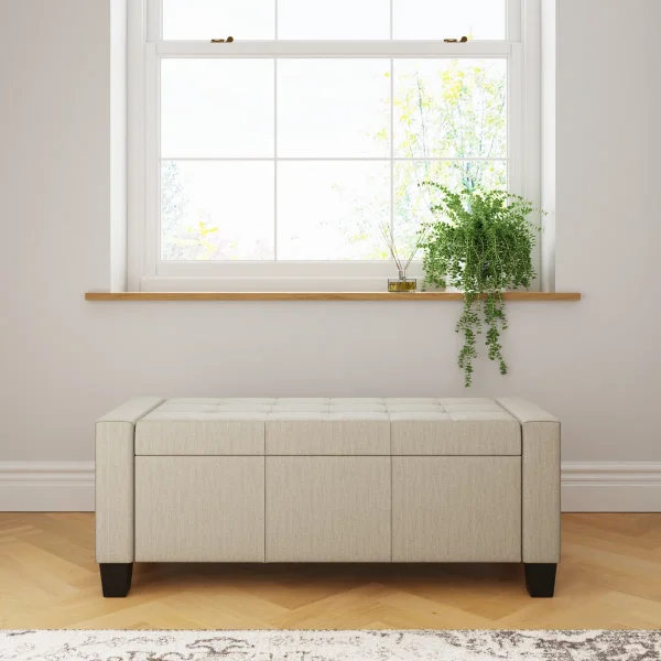 Ashley Upholstered Storage Bench
