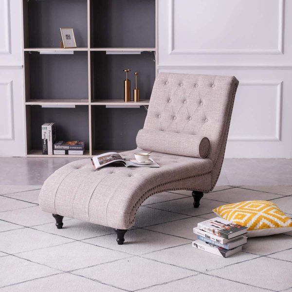 Layla Chesterfield Chaise Lounge