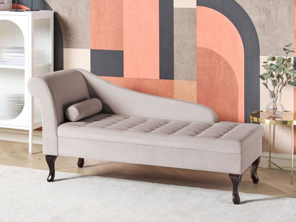Pessac Velvet Chaise Lounge