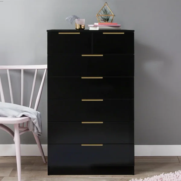 Glenhaven 7 Drawe Tall Chest Of Drawers
