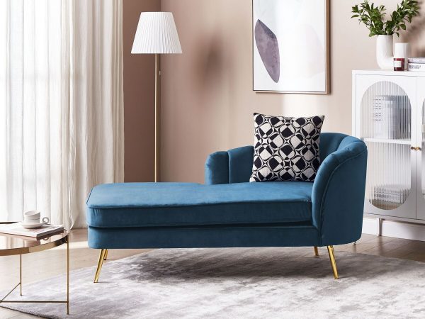 Allier Velvet Upholstery Chaise Lounge