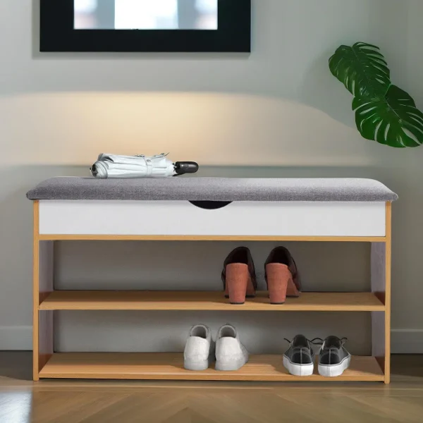 FSM 3 Tier Shoe Storage Shoe Bench
