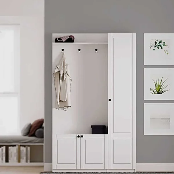 FSM Modern Hall Tree Cabinet
