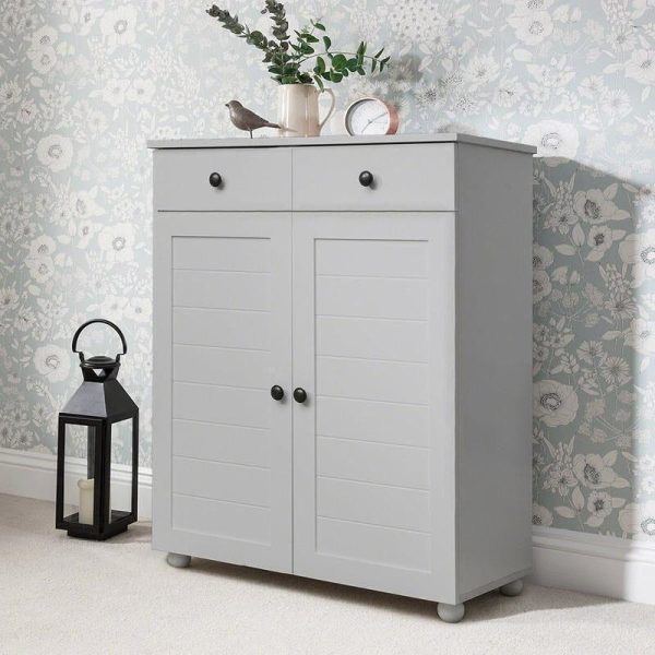 Ascot Hall Cabinet With Shoe Cabinet